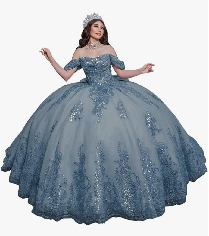 Isabela Lace Bow Dress