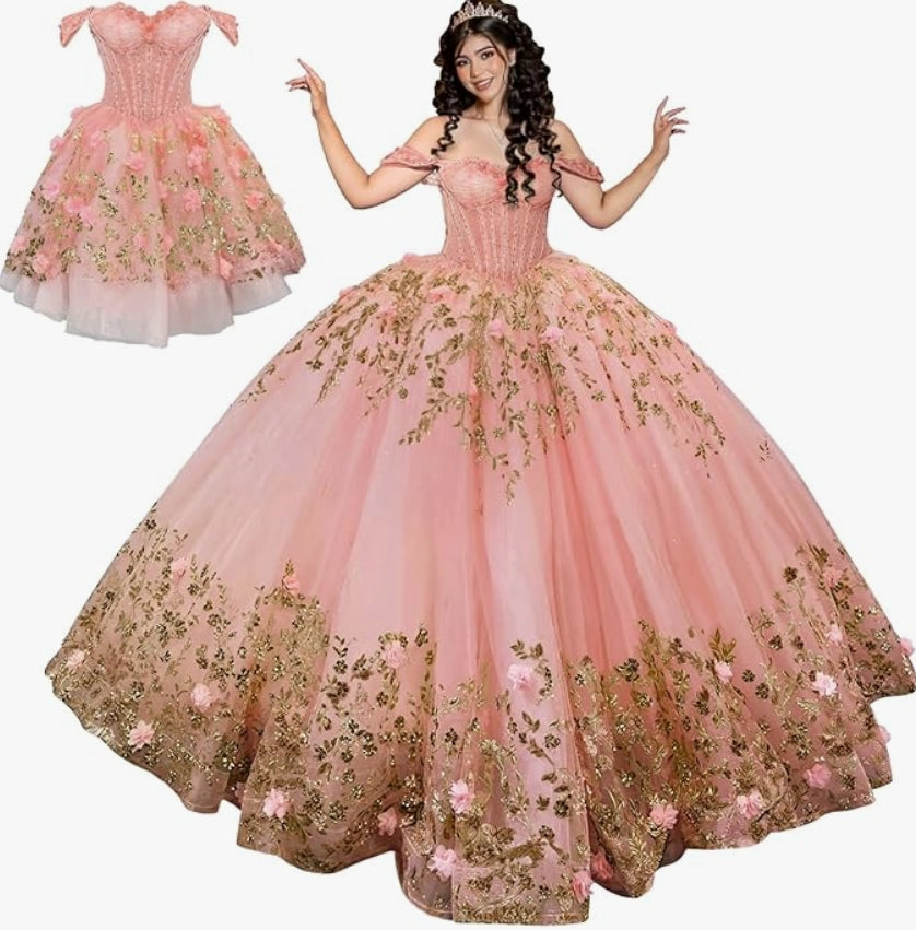 Victoria Dorada Corset Combo Dress
