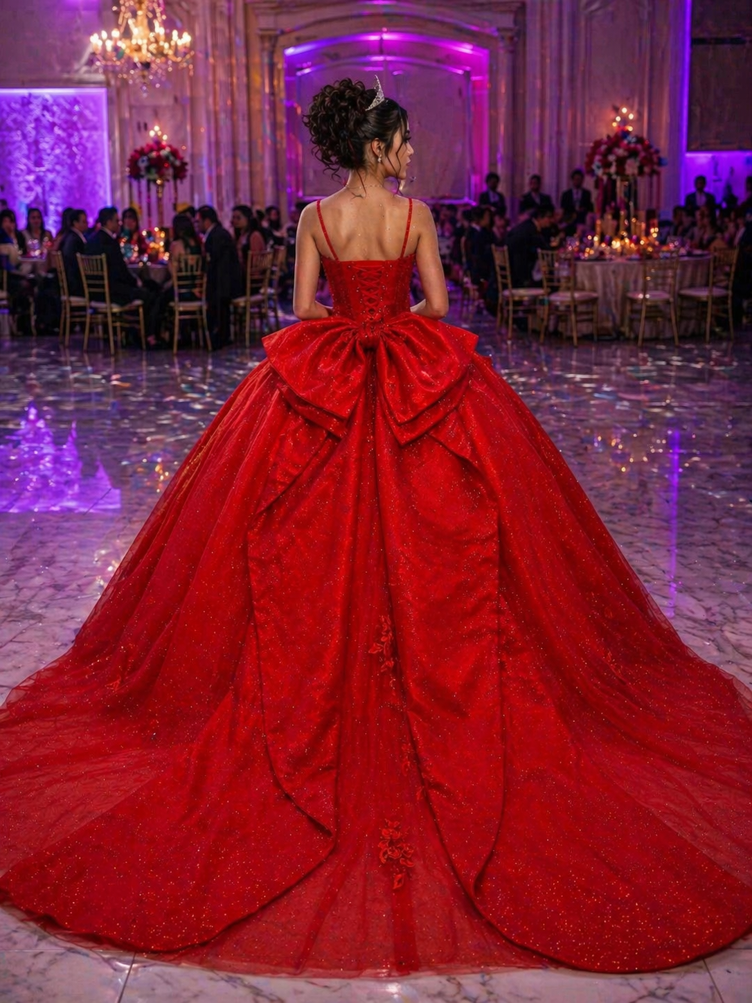 Scarlett Bow Gown