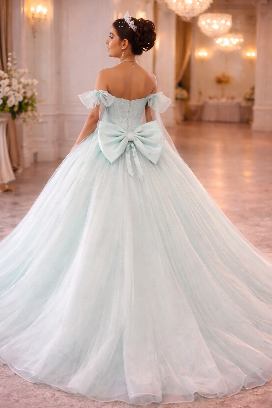 Elena's Bow Dress