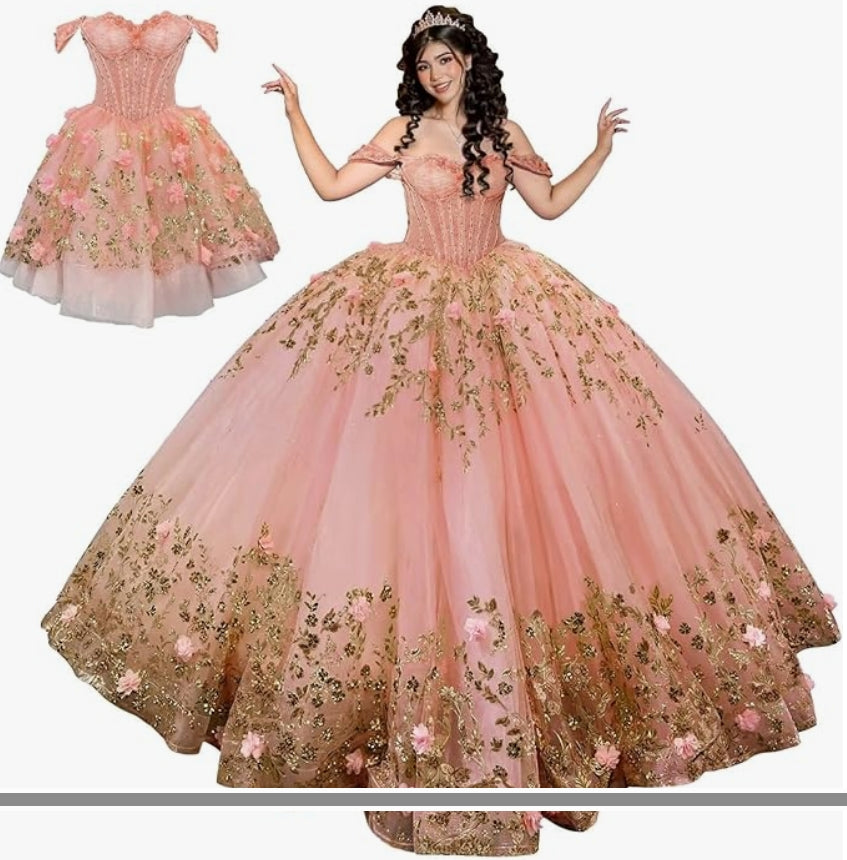 Victoria Dorada Corset Combo Dress