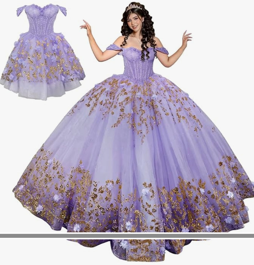 Victoria Dorada Corset Combo Dress