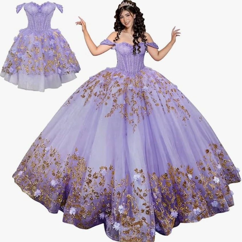Victoria Dorada Corset Combo Dress