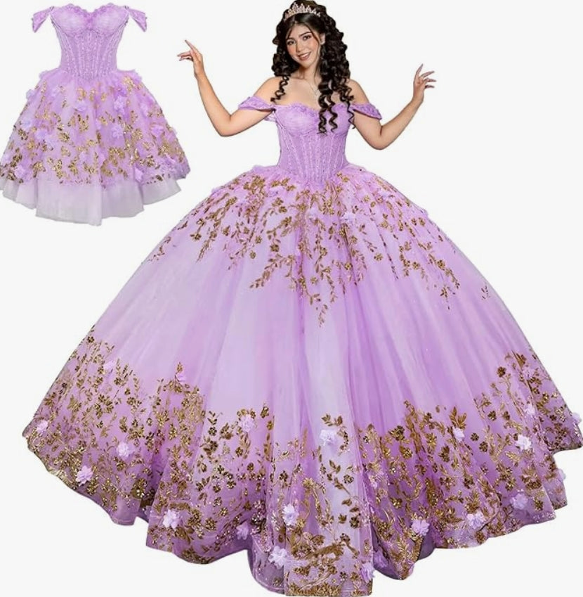 Victoria Dorada Corset Combo Dress