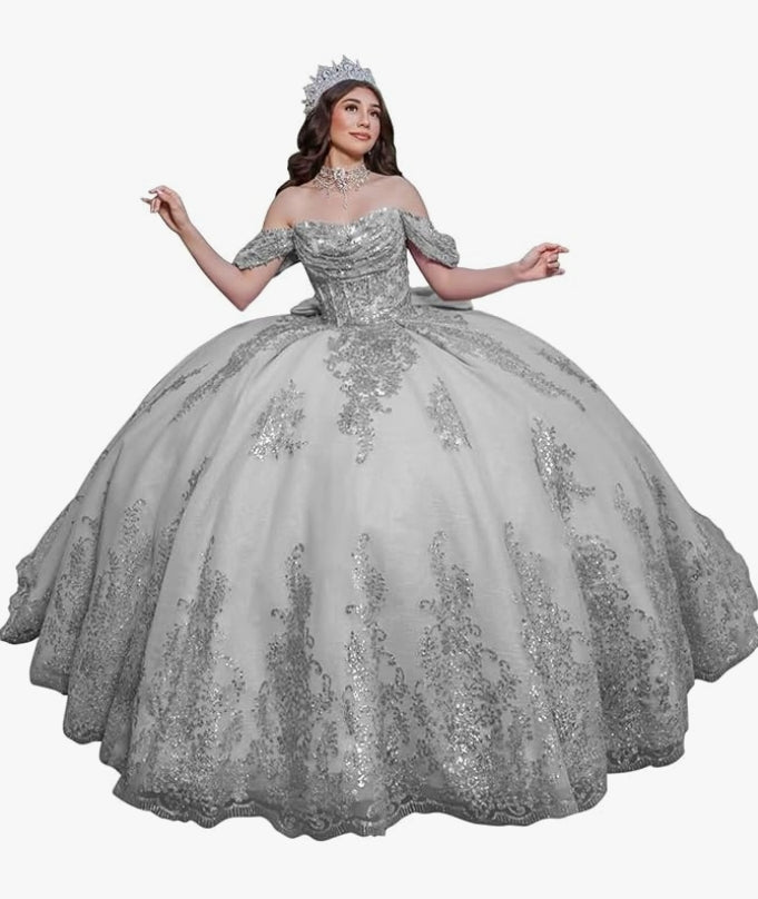 Isabela Lace Bow Dress