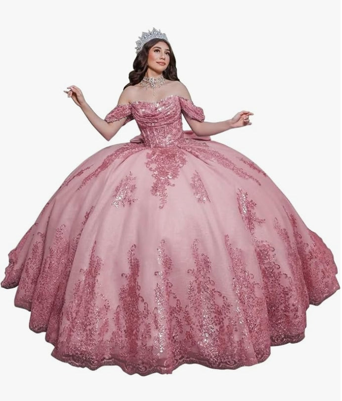 Isabela Lace Bow Dress
