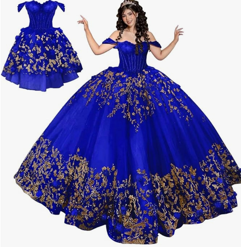 Victoria Dorada Corset Combo Dress