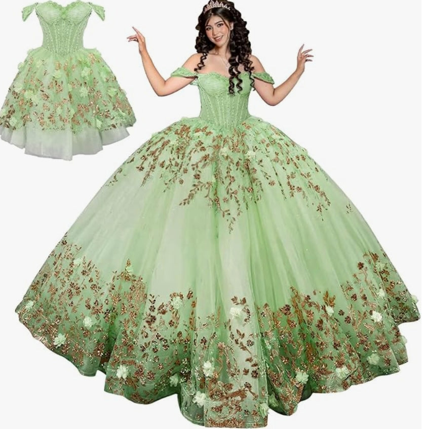 Victoria Dorada Corset Combo Dress