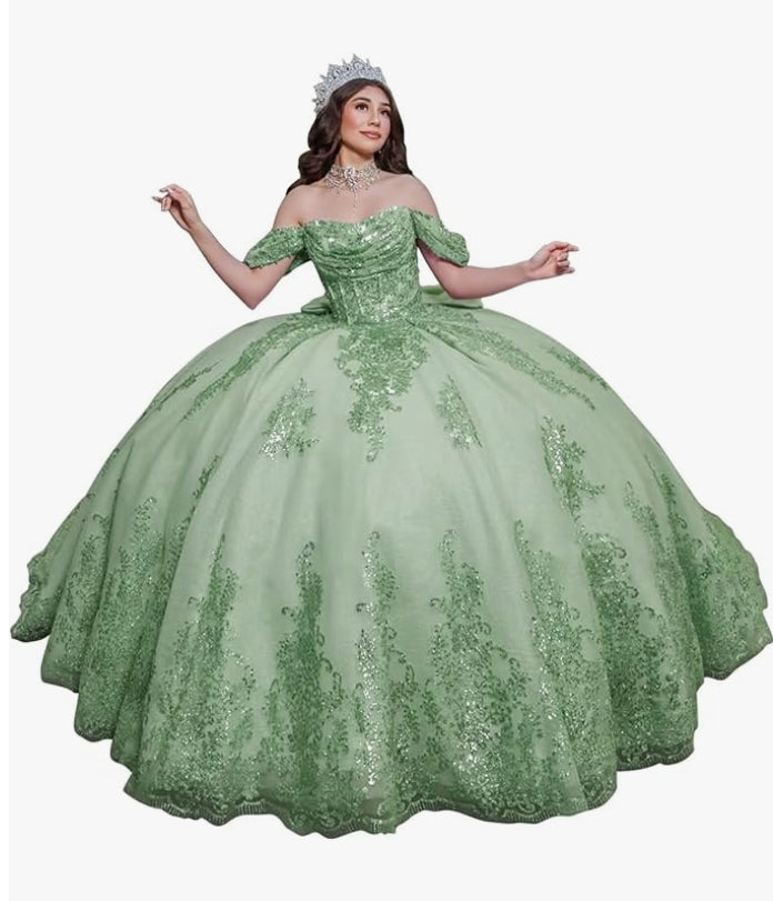 Isabela Lace Bow Dress