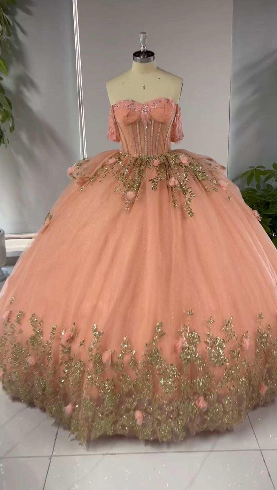 Victoria Dorada Corset Combo Dress