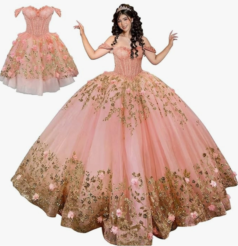 Victoria Dorada Corset Combo Dress