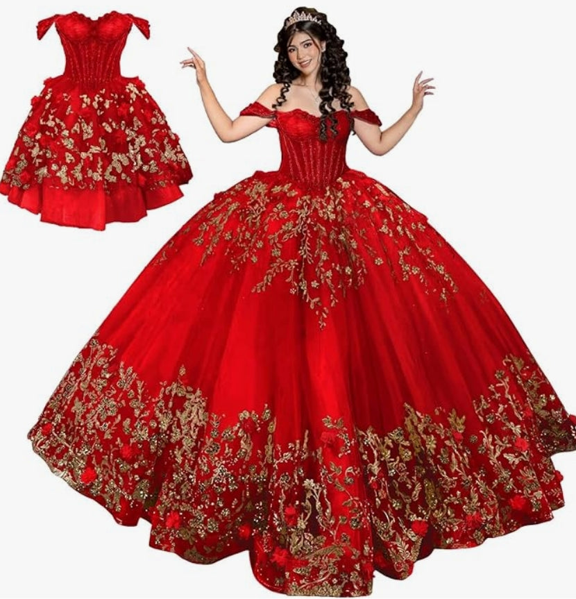 Victoria Dorada Corset Combo Dress